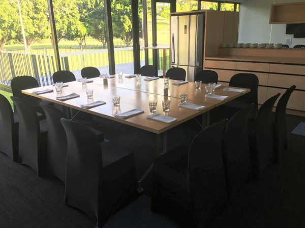 Boardroom setup, Figs on Sylvan Brisbane, Event Venue