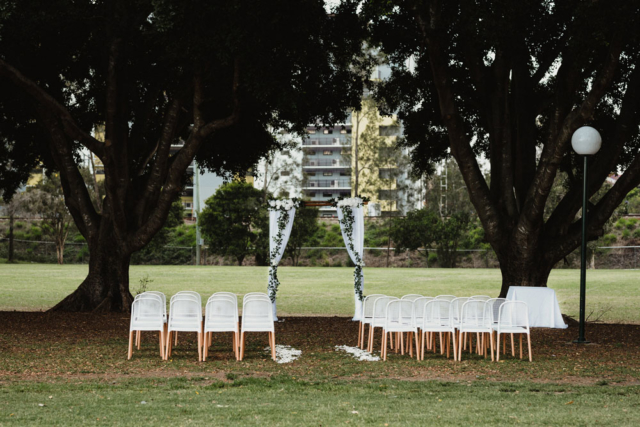 Brisbane wedding venue, Figs on Sylvan, ceremony