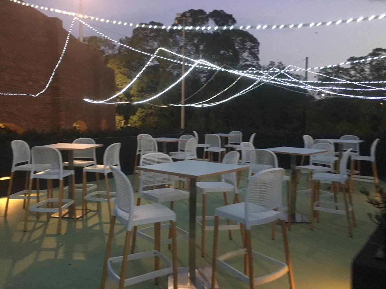 Figs Deck for parties and events in Brisbane